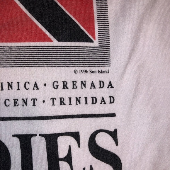 💙 Vintage 1996 Jamaica West Indies single stitch t-shirt - Size M - Picture 3 of 7